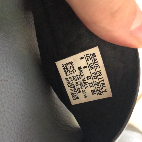 Adidas Adilette pastel blue slides - Picture 9 of 15